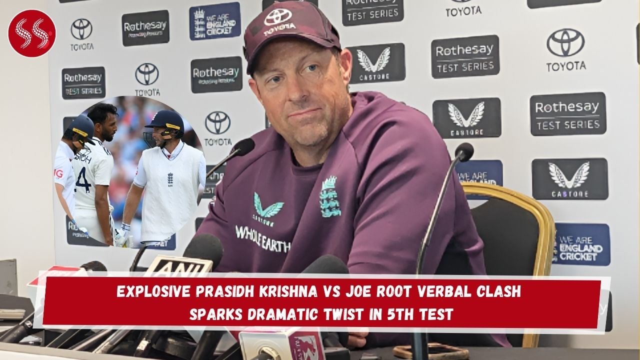 Explosive Prasidh Krishna vs Joe Root Verbal Clash Sparks Dramatic Twist in 5th Test