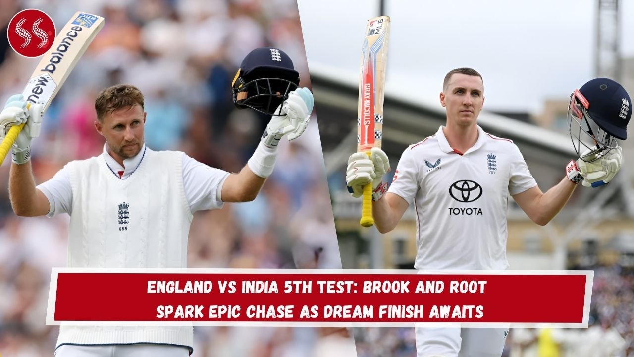 England vs India 5th Test: Brook and Root Spark Epic Chase as Dream Finish Awaits