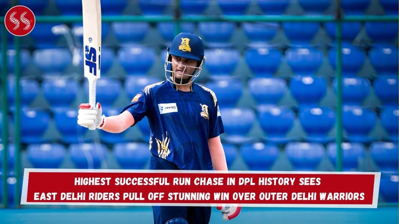 Highest Successful Run Chase in DPL History Sees East Delhi Riders Pull Off Stunning Win Over Outer Delhi Warriors