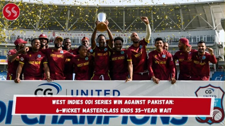 West Indies ODI Series Win Against Pakistan: 6-Wicket Masterclass Ends 35-Year Wait