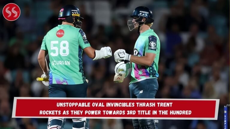 Unstoppable Oval Invincibles Thrash Trent Rockets as They Power Towards 3rd Title in The Hundred