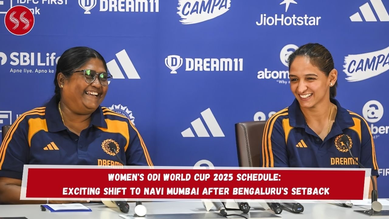 Women's ODI World Cup 2025 Schedule: Exciting Shift to Navi Mumbai After Bengaluru's Setback
