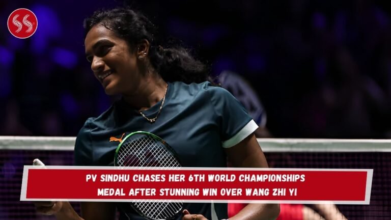 PV Sindhu Chases Her 6th World Championships Medal After Stunning Win Over Wang Zhi Yi