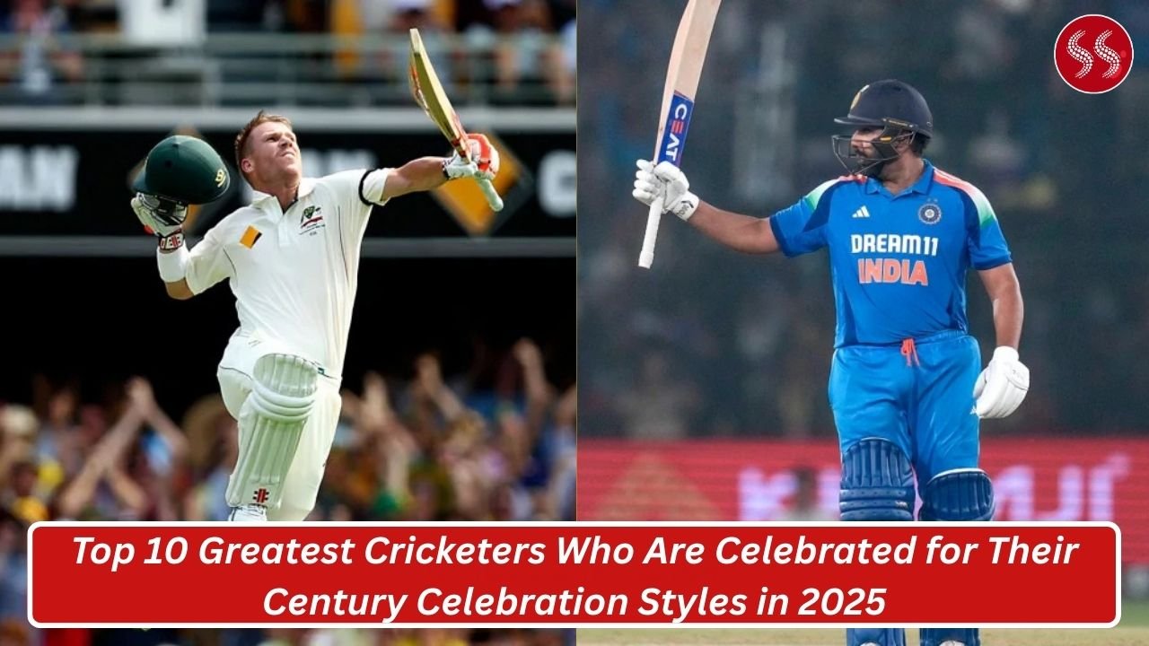 Top 10 Greatest Cricketers Who Are Celebrated for Their Century Celebration Styles in 2025