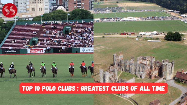 A collage of images featuring the greatest polo clubs from our list of Top 10 Polo Clubs.