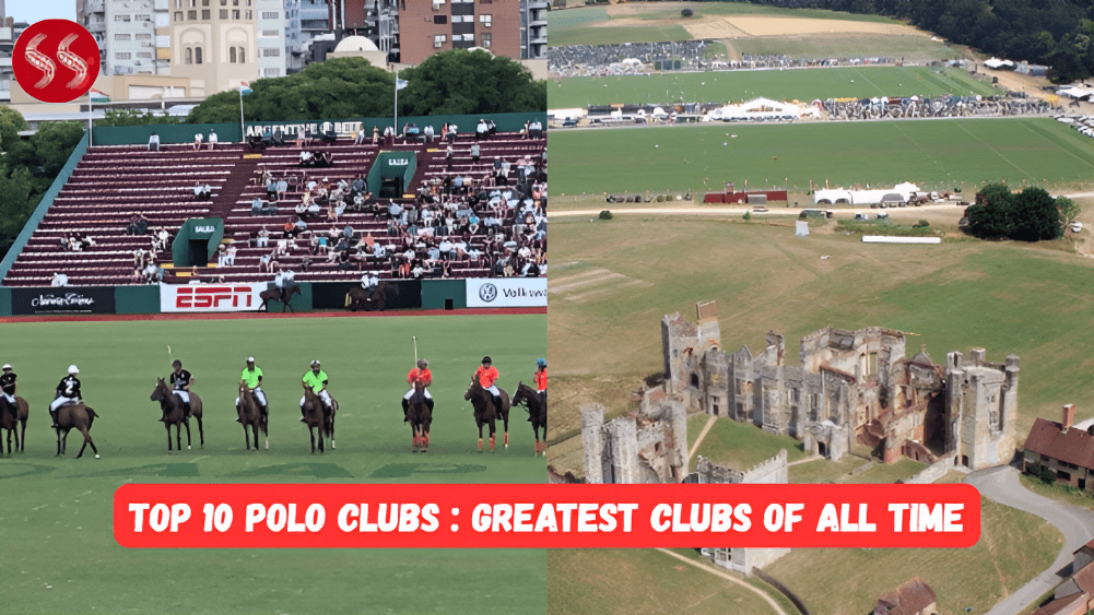A collage of images featuring the greatest polo clubs from our list of Top 10 Polo Clubs.
