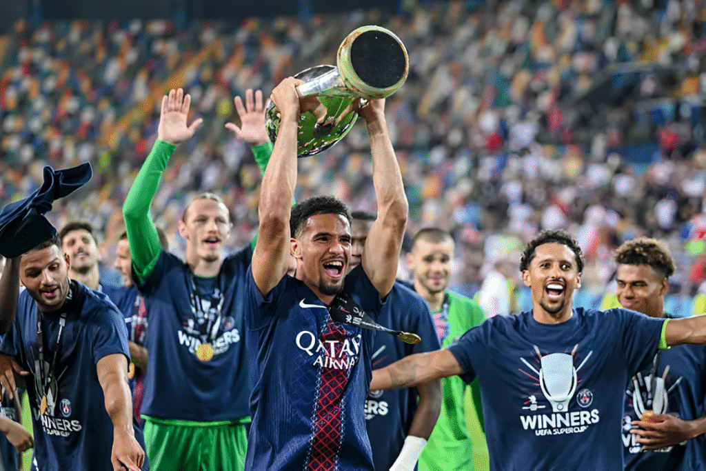 UEFA Super Cup 2025 Final: PSG Break Spurs’ Hearts with Last-Minute Comeback and Shootout Glory 4 UEFA Super Cup 2025 Final: PSG Break Spurs’ Hearts with Last-Minute Comeback and Shootout Glory