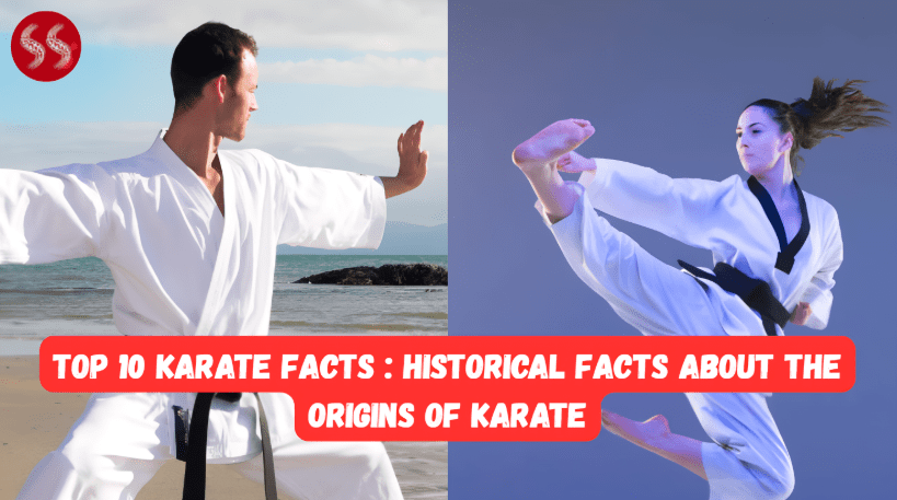 A photo of a black and white photo of Gichin Funakoshi and his students, representing the origins of the art and a key point in the Top 10 Karate Facts.