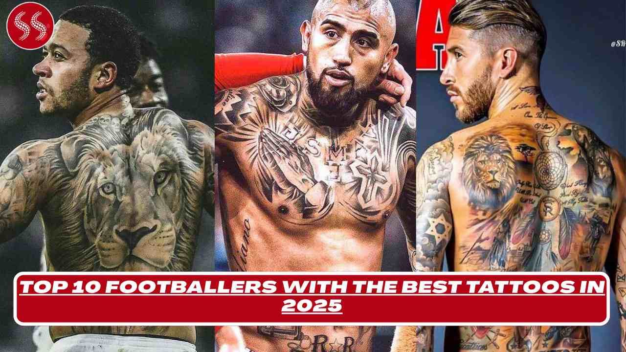 Footballers with the Best Tattoos in 2025