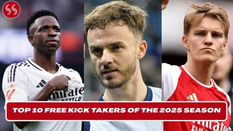 Top 10 Free Kick Takers of the 2025 Season