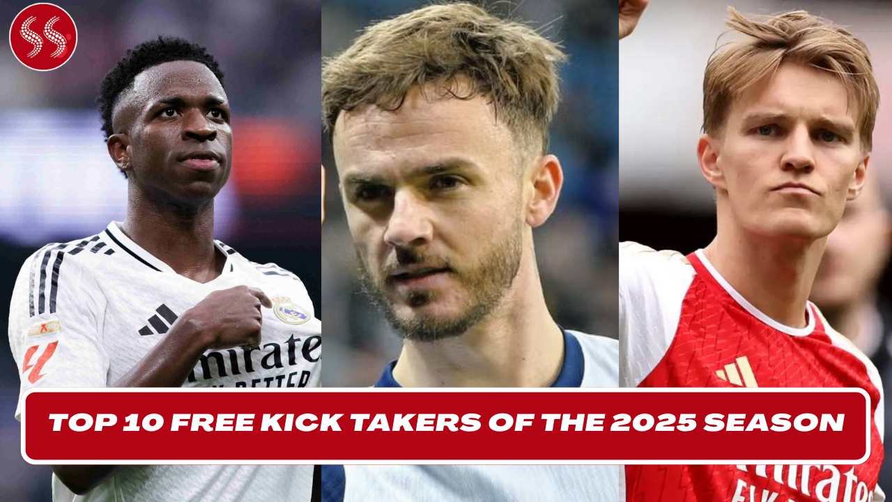 Top 10 Free Kick Takers of the 2025 Season