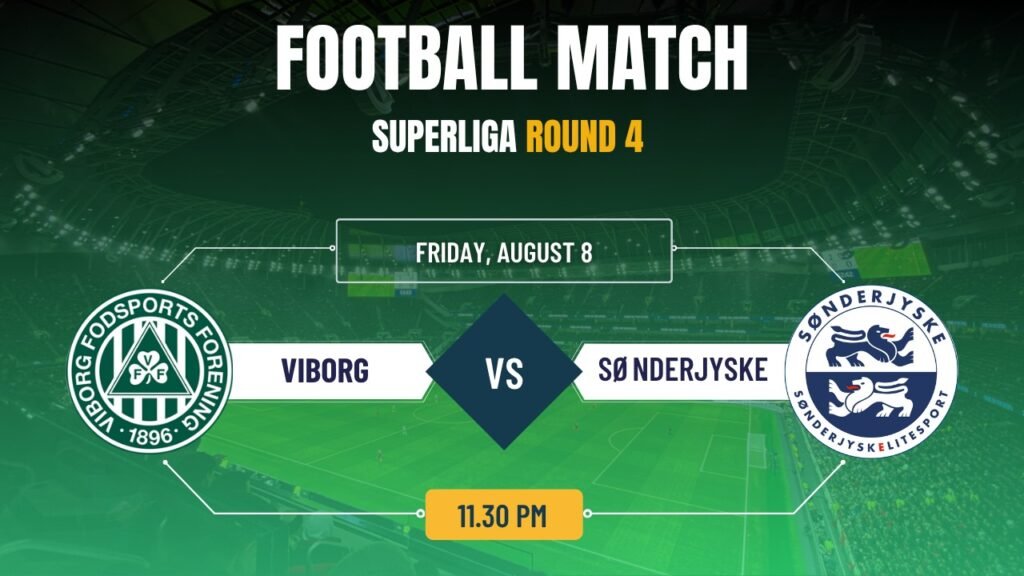 Viborg vs Sønderjyske, Superliga-Matchday 4 : Match Prediction & Live Streaming