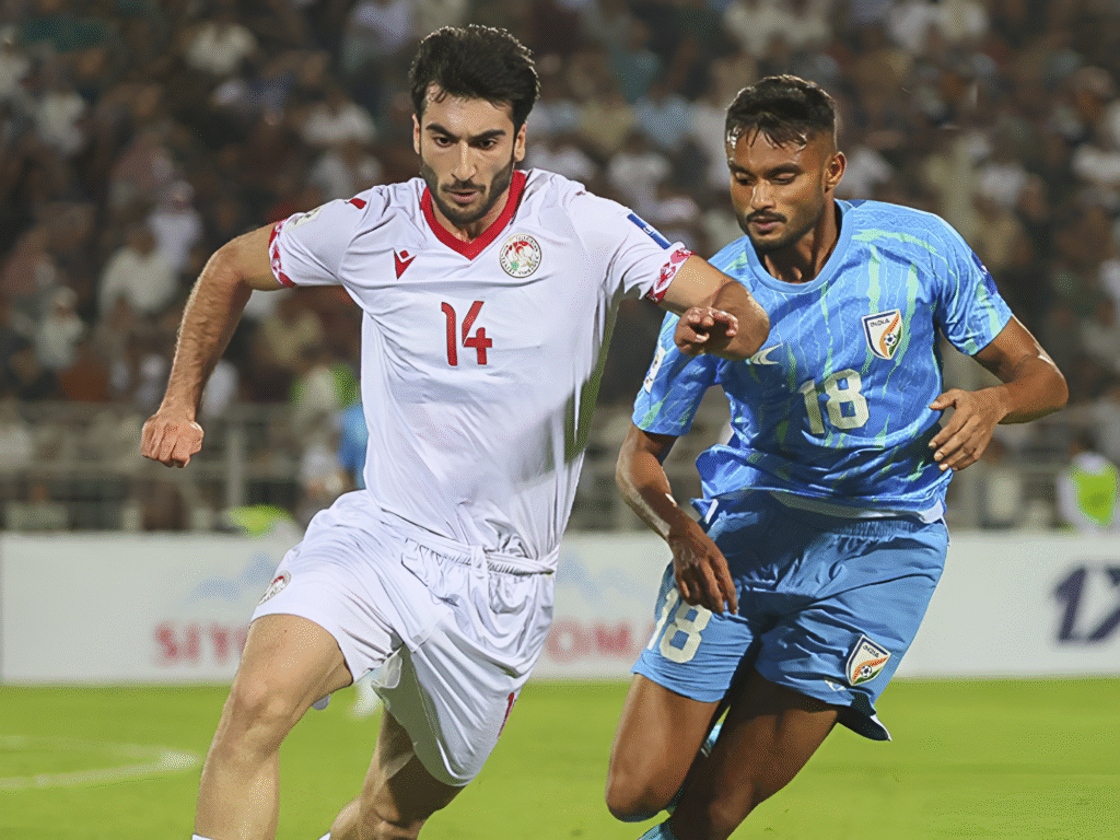 India's Stunning 2-1 Win Over Tajikistan: Khalid Jamil’s Gritty Start to the CAFA Nations Cup 2025 3 India's Stunning 2-1 Win Over Tajikistan: Khalid Jamil’s Gritty Start to the CAFA Nations Cup 2025