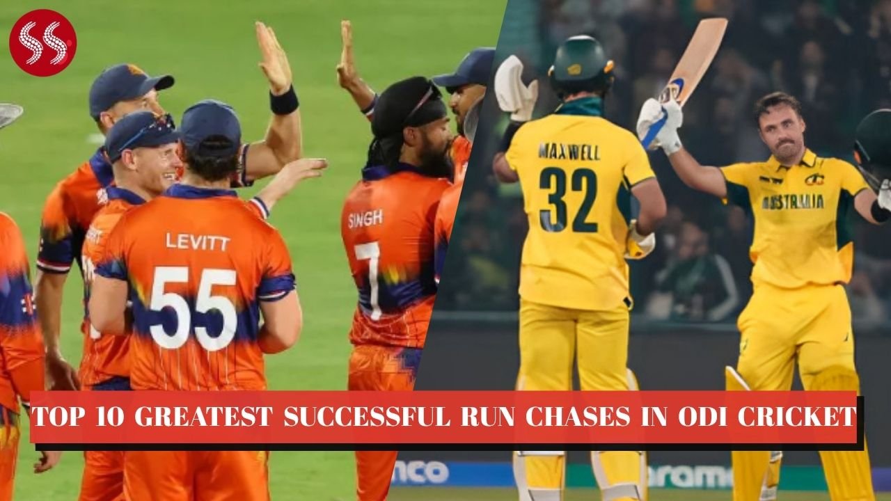 Top 10 Greatest Successful Run Chases in ODI Cricket