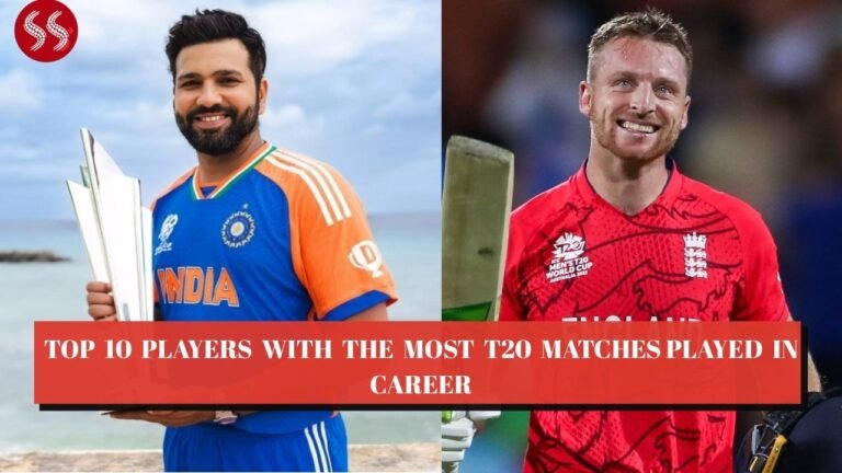 Top 10 Legendary Players with the Most T20 Matches Played in Career