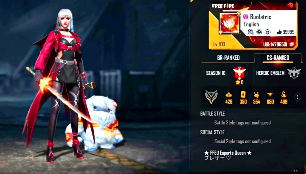 Top 10 Highest Level Free Fire Players in the World – 2025