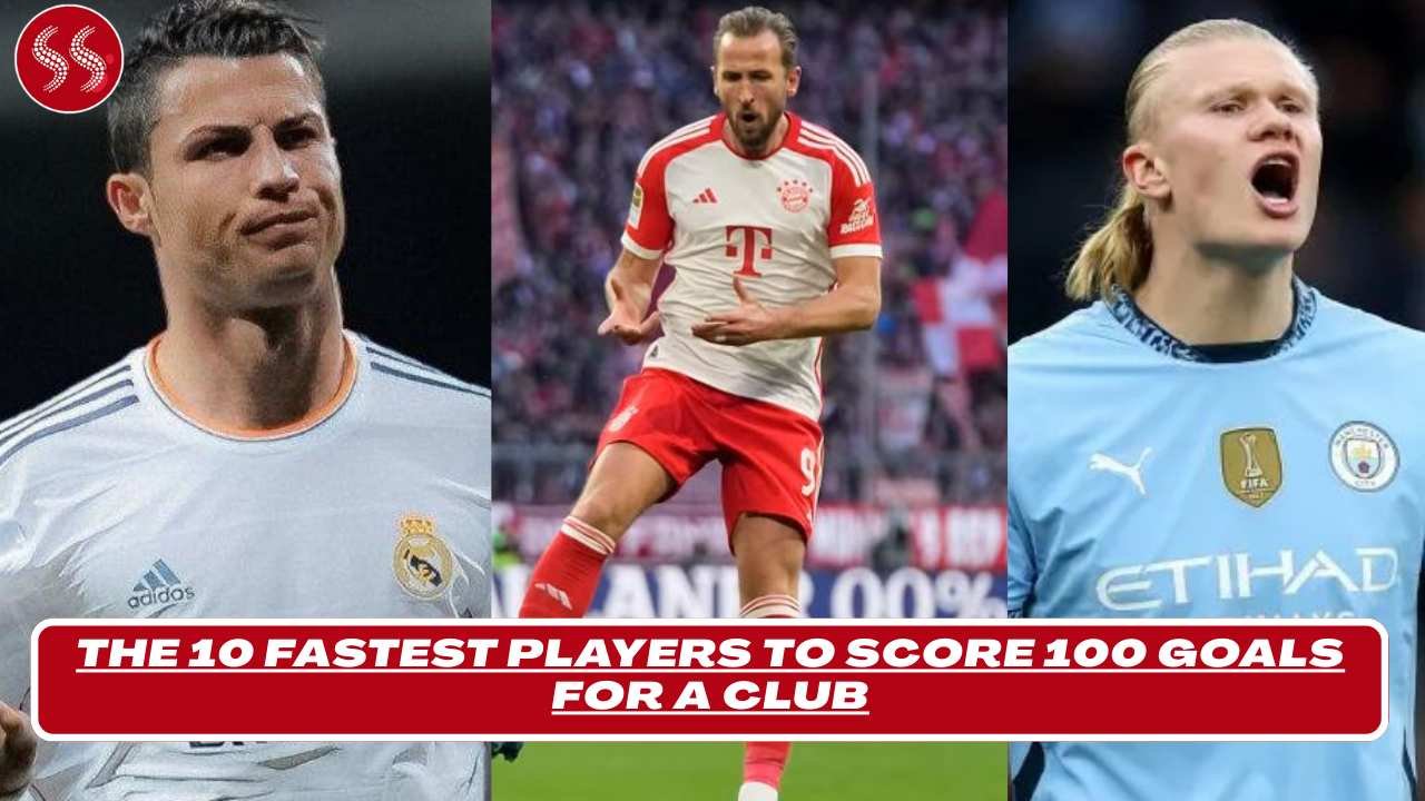 Fastest Players to Score 100 Goals for a Club