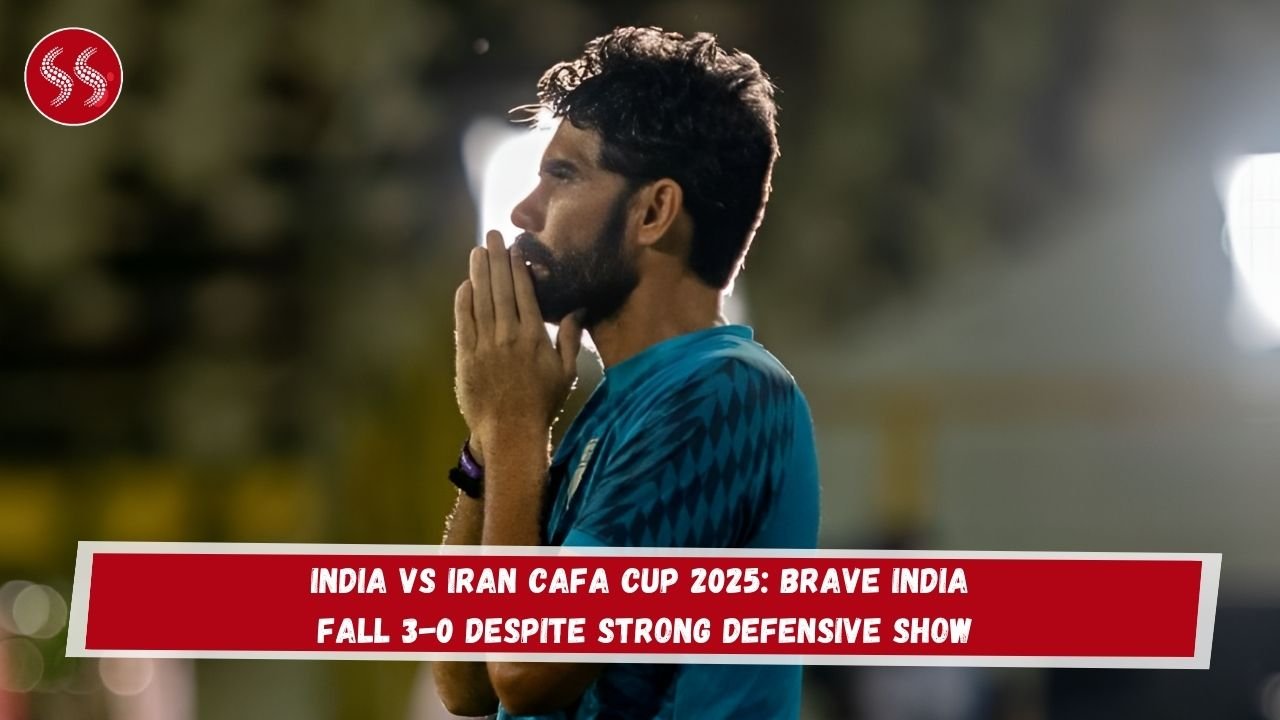 India vs Iran CAFA Cup 2025: Brave India Fall 3-0 Despite Strong Defensive Show
