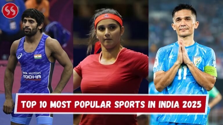 Top 10 Most Popular Sports in India 2025