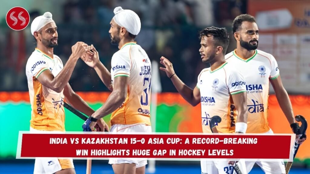 India vs Kazakhstan 15-0 Asia Cup: A Record-Breaking Win Highlights Huge Gap in Hockey Levels