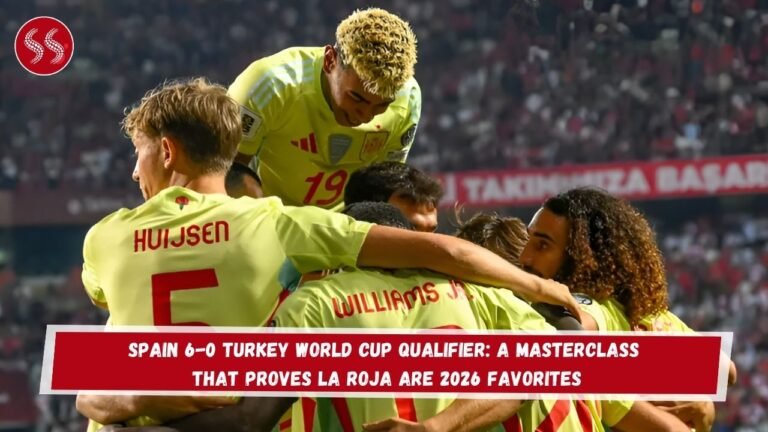 Spain 6-0 Turkey World Cup Qualifier: A Masterclass That Proves La Roja Are 2026 Favorites