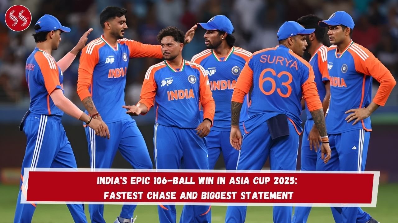 India's Epic 106-Ball Win in Asia Cup 2025: Fastest Chase and Biggest Statement