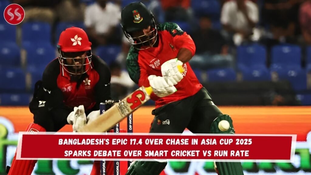 Bangladesh's Epic 17.4 Over Chase in Asia Cup 2025 Sparks Debate Over Smart Cricket vs Run Rate