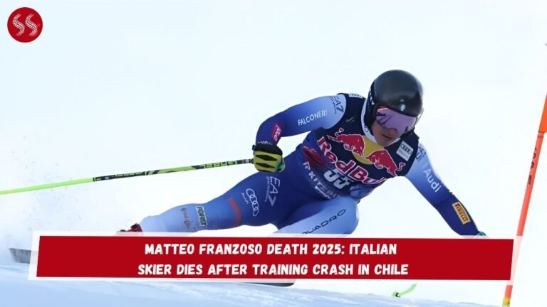 Matteo Franzoso Death 2025: Italian Skier Dies After Training Crash in Chile