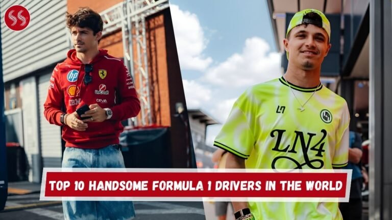 Top 10 Handsome Formula 1 Drivers in the World