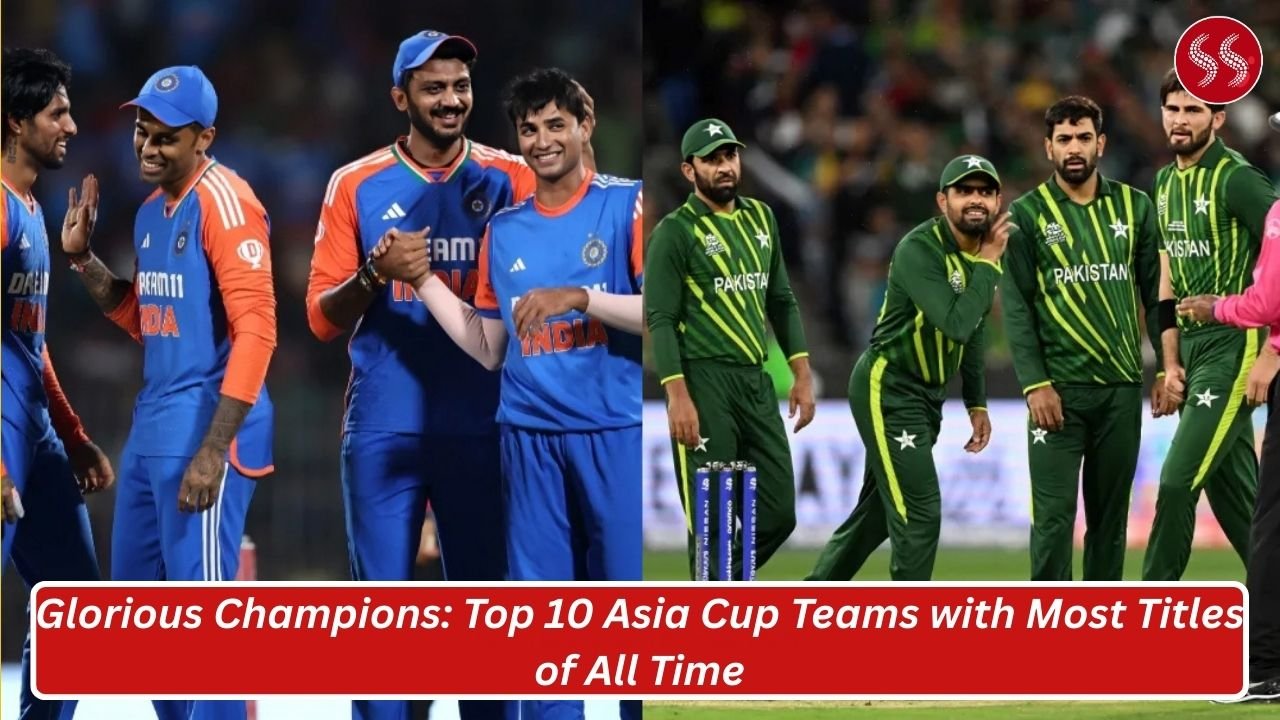 Glorious Champions: Top 10 Asia Cup Teams with Most Titles of All Time
