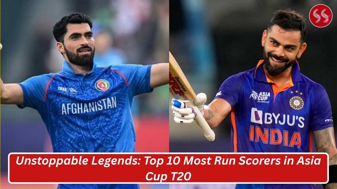 Unstoppable Legends: Top 10 Most Run Scorers in Asia Cup T20