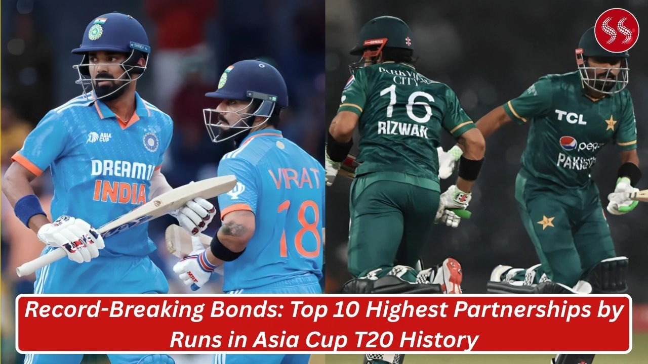 Record-Breaking Bonds: Top 10 Highest Partnerships by Runs in Asia Cup T20 History