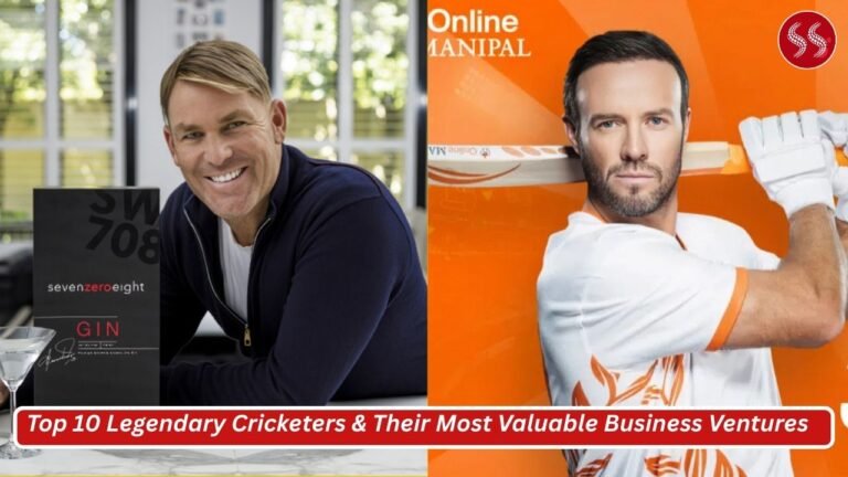 Top 10 Legendary Cricketers & Their Most Valuable Business Ventures