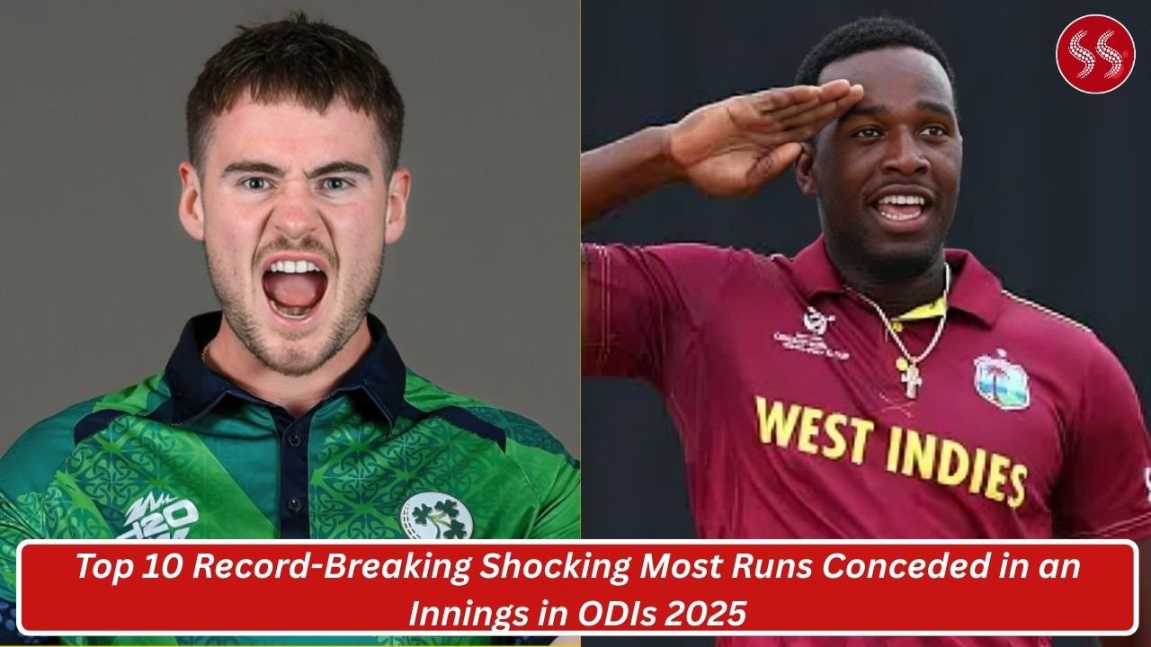 Top 10 Record-Breaking Shocking Most Runs Conceded in an Innings in ODIs 2025