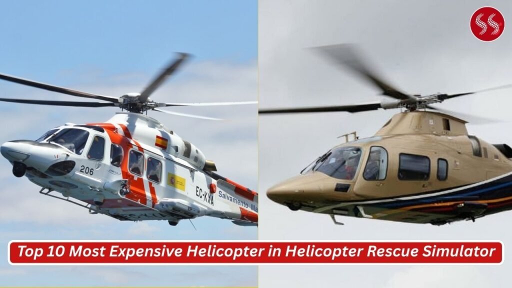Top 10 Most Expensive Helicopter in Helicopter Rescue Simulator