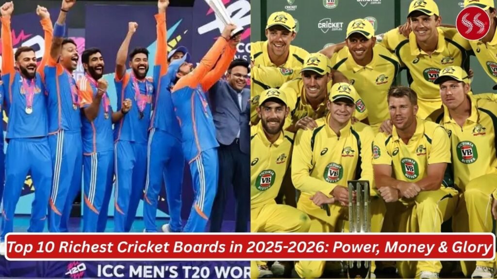 Top 10 Richest Cricket Boards in 2025-2026: Power, Money & Glory
