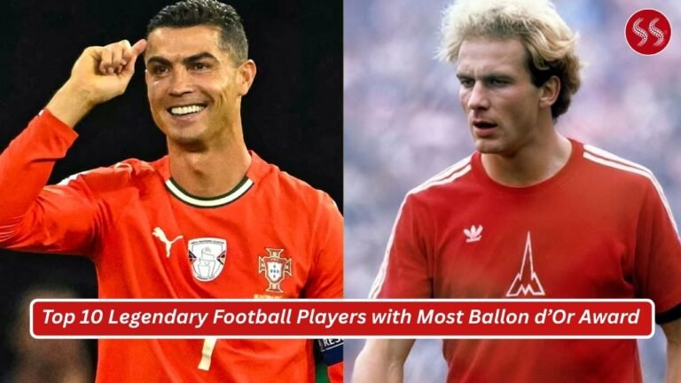Top 10 Legendary Football Players with Most Ballon d’Or Award