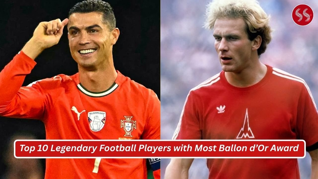 Top 10 Legendary Football Players with Most Ballon d’Or Award