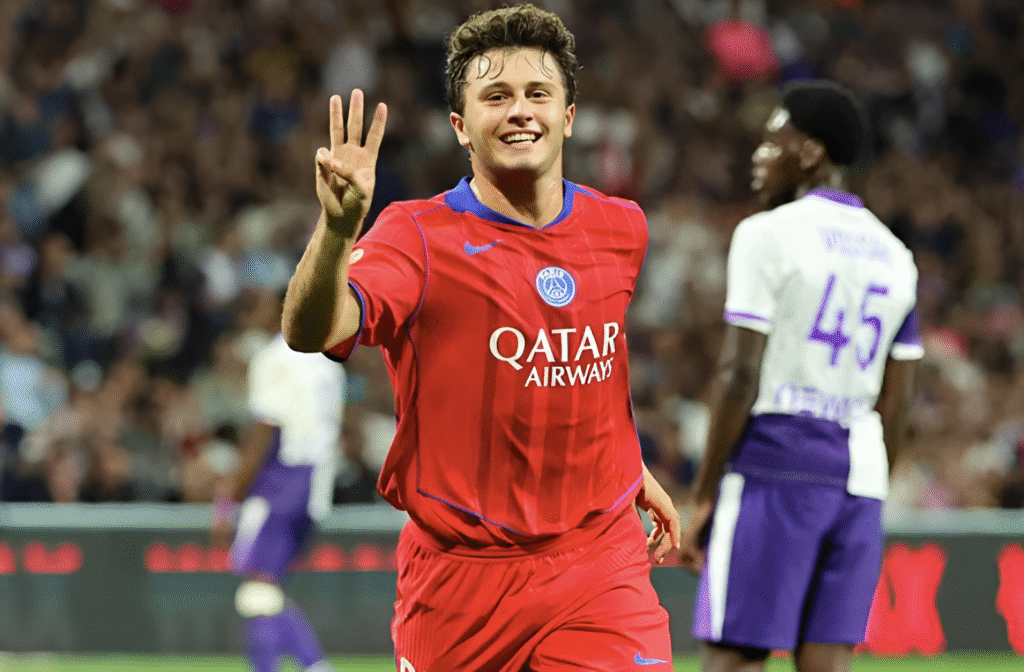 João Neves 3 Goal Hat-Trick Stuns Ligue 1 in PSG’s Thrilling 6-3 Win 4 João Neves 3 Goal Hat-Trick Stuns Ligue 1 in PSG’s Thrilling 6-3 Win