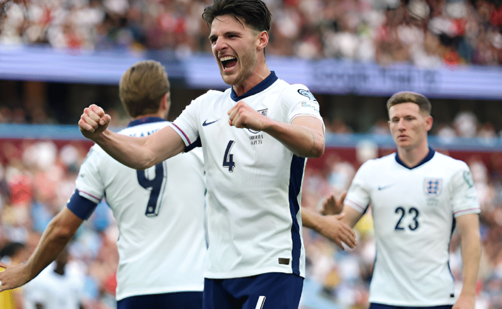England World Cup Qualifying Win Against Andorra: Rice and Own Goal Secure 2-0 Victory 4 England World Cup Qualifying Win Against Andorra: Rice and Own Goal Secure 2-0 Victory
