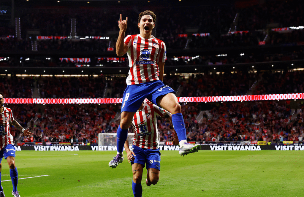 Spectacular Julian Alvarez 88th-Minute Winner Secures Atletico Madrid 3-2 Comeback vs Rayo Vallecano
