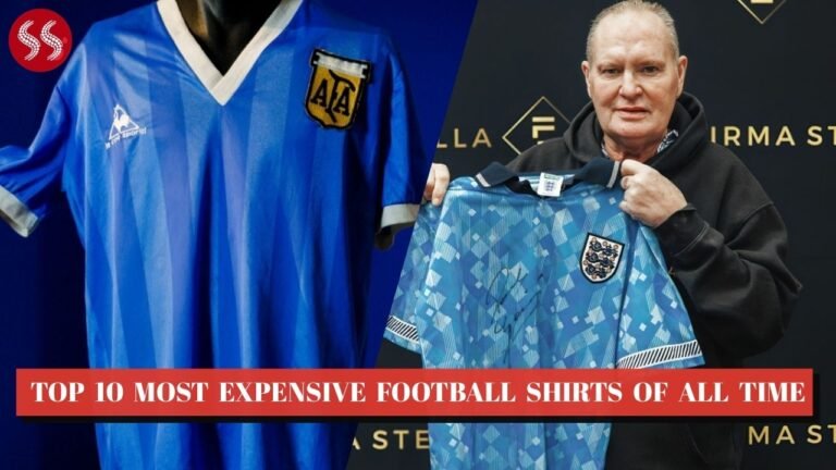 Top 10 Most Expensive Football Shirts of All Time