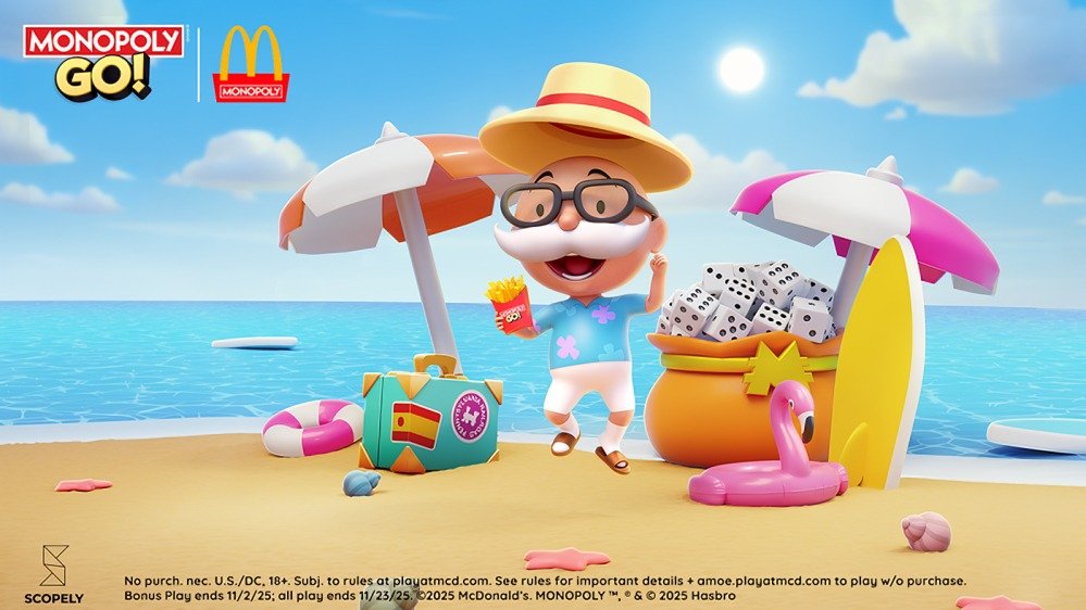 MONOPOLY GO and McDonald's Team Up for Exciting Rewards Across the U.S.