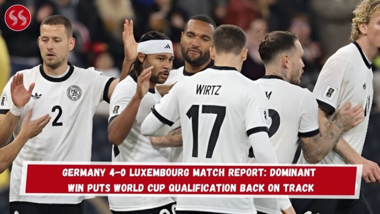 Germany 4-0 Luxembourg Match Report: Dominant Win Puts World Cup Qualification Back on Track