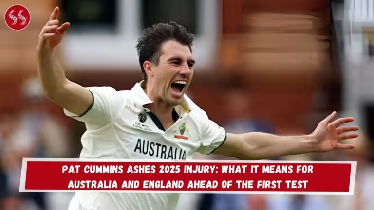 Pat Cummins Ashes 2025 Injury: What It Means for Australia and England Ahead of the First Test