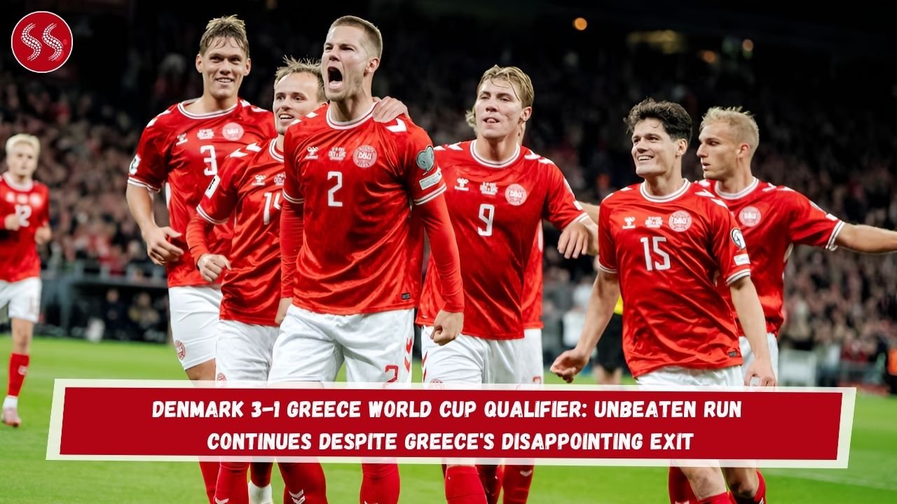 Denmark 3-1 Greece World Cup Qualifier: Unbeaten Run Continues Despite Greece's Disappointing Exit