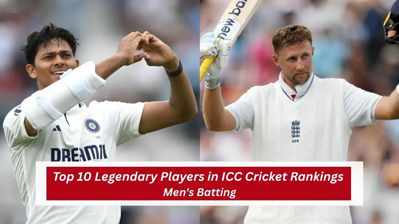 Top 10 Legendary Players in ICC Cricket Rankings Men's Batting