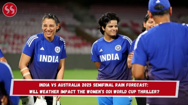 India vs Australia 2025 Semifinal Rain Forecast: Will Weather Impact the Women’s ODI World Cup Thriller?