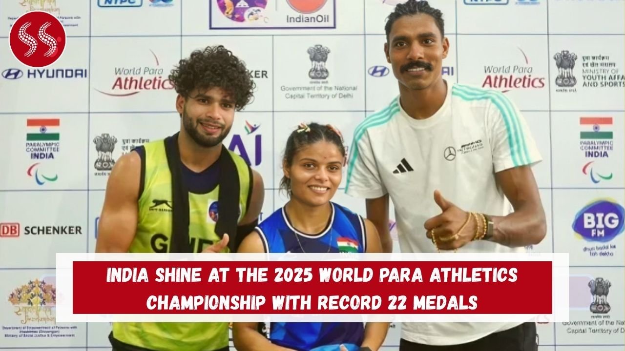 India Shine at the 2025 World Para Athletics Championship with Record 22 Medals