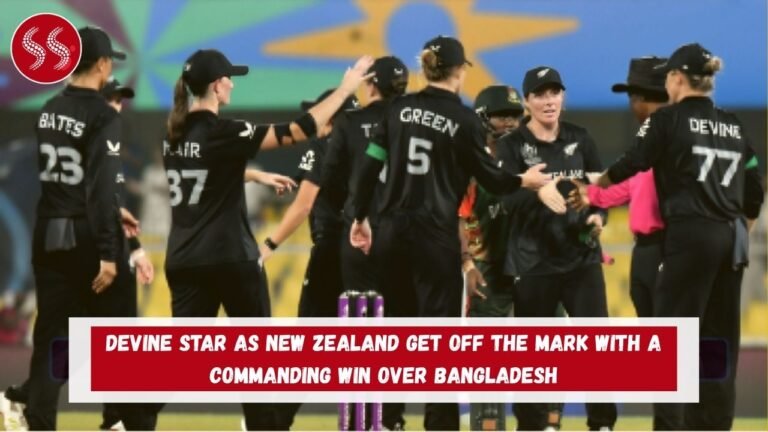 Devine Star as New Zealand Get Off the Mark with a Commanding Win Over Bangladesh